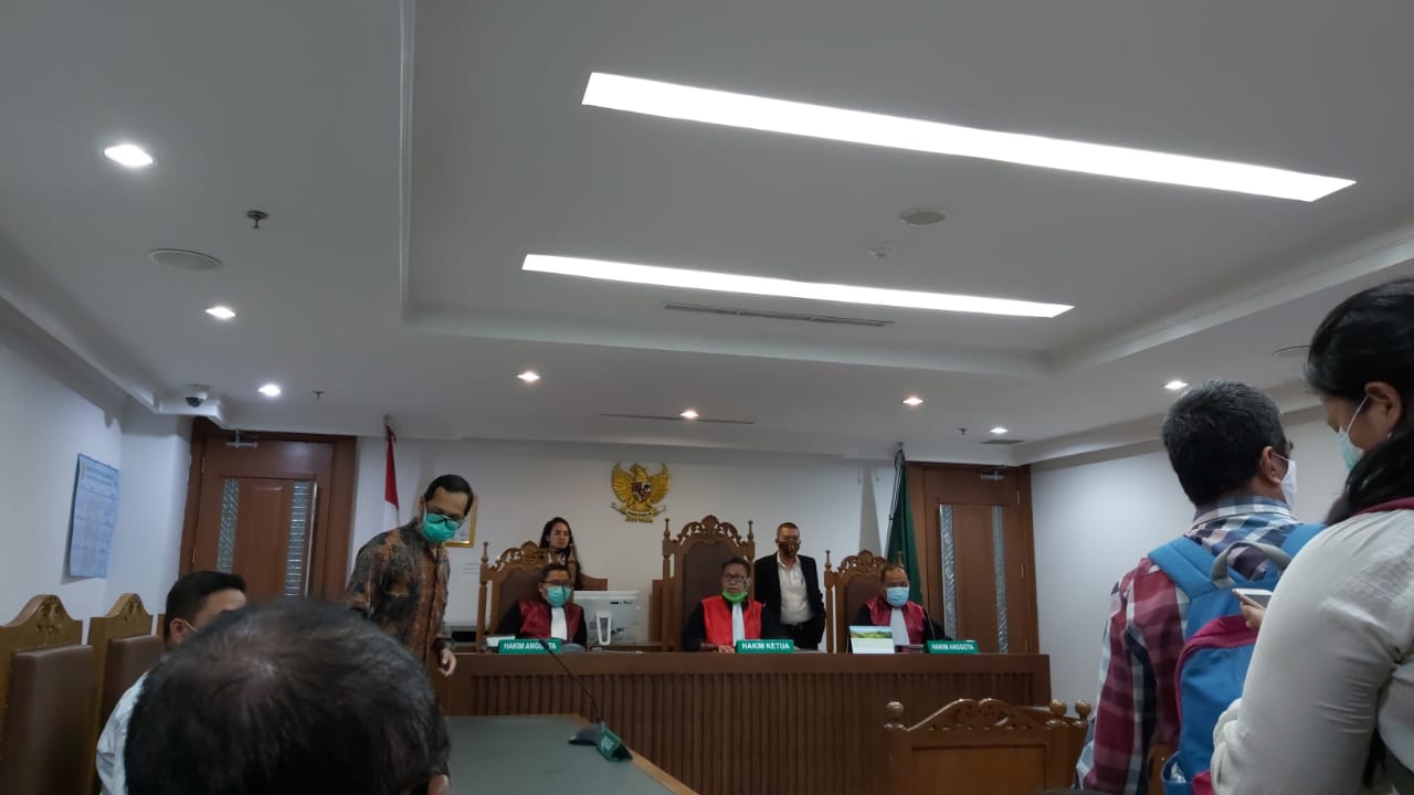 Pembacaan Homologasi PKPU Apartemen green Pramuka City
