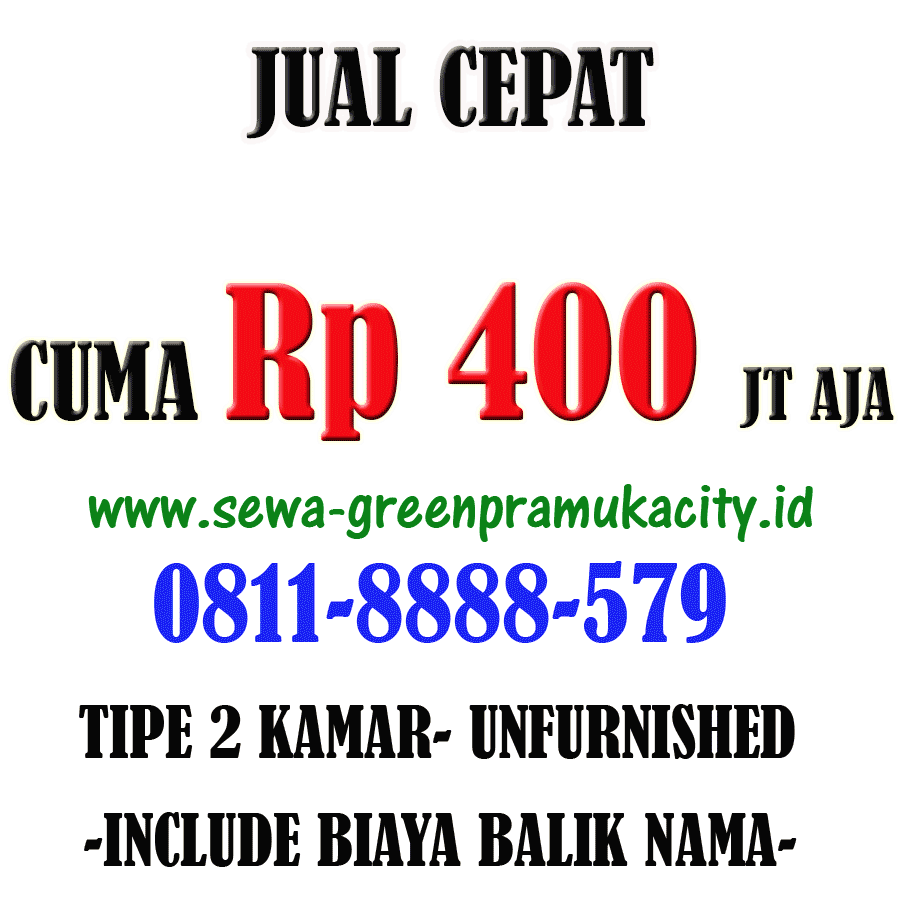 harga-green-pramuka-city